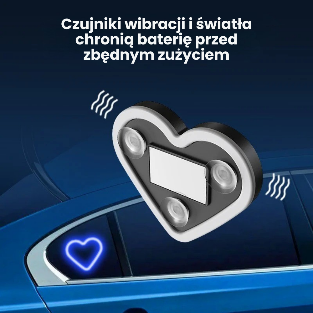 GlowHeart™ - solarna bezprzewodowa lampka LED w kształcie serca