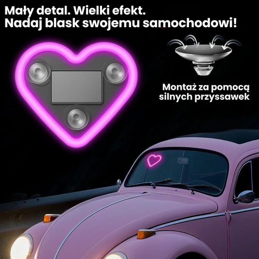 GlowHeart™ - solarna bezprzewodowa lampka LED w kształcie serca